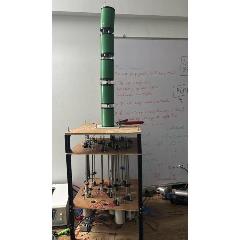 Completed developing second Proof-of-Concept of Snake-like Robotic Arm
