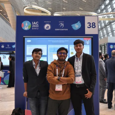 Won the best presentation award at International Astronautical Congress 2023, for our work on Control Systems for Snake-Like Robotic Arms
